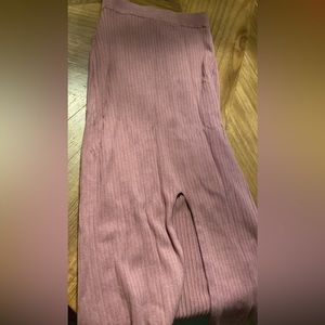 Free people stretchy ribbed skirt size small